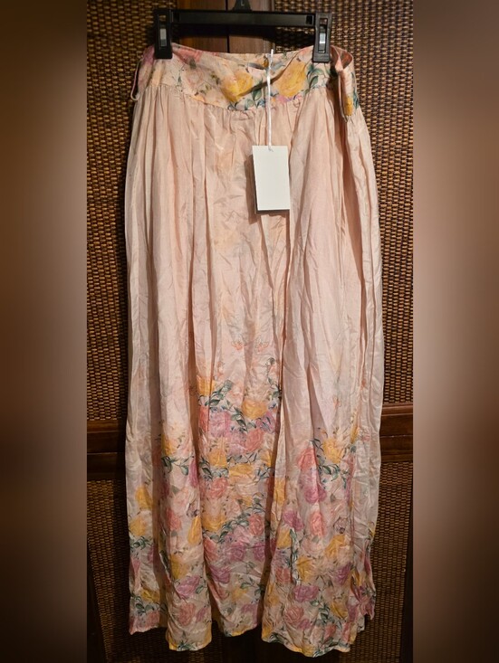 Dreamcatcher Dresses & Skirts - Dreamcatcher NWT Size Large Light Pink Floral Maxi Skirt Waist 30
